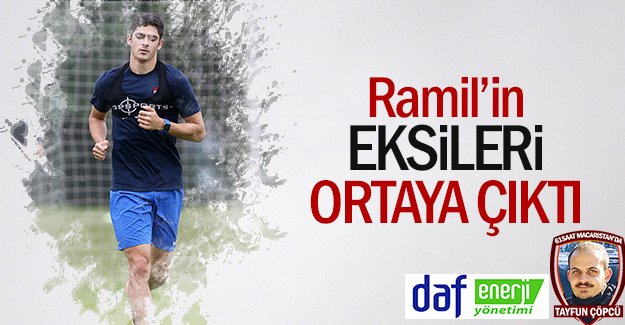 Trabzonspor'da Ramil'in Eksikleri Ortaya Çıktı