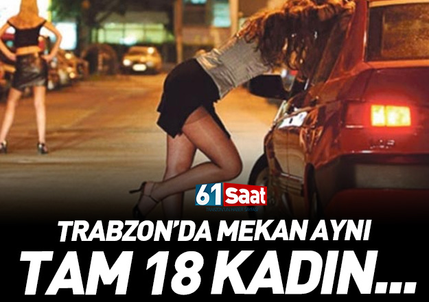 Prostitution operation in Trabzon
