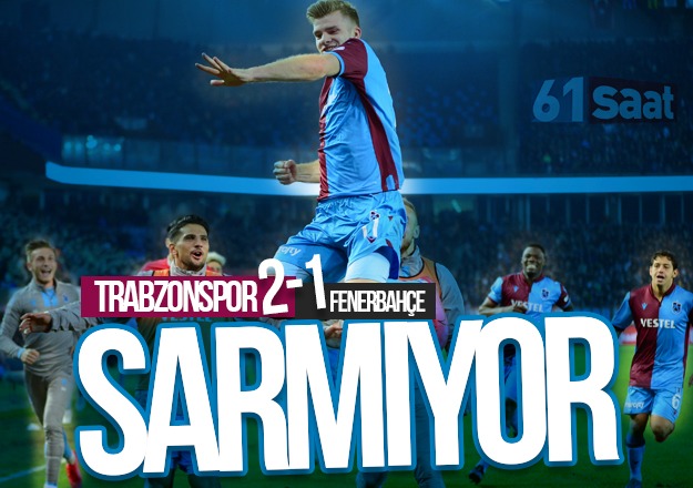 faşizm Yetkili kişi şampiyon  Trabzonspor 2 - 1 Fenerbahçe / MAÇ SONUCU