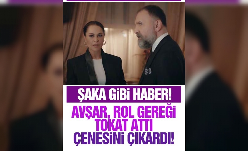 Şaka gibi haber! Hülya Avşar, rol gereği attığı tokat, partnerinin çenesini çıkardı!