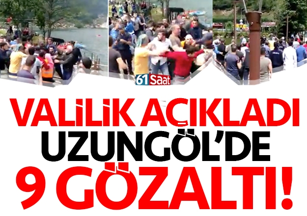 Trabzon Valiliğinden Uzungöl'de yaşanan olayla ilgili açıklama