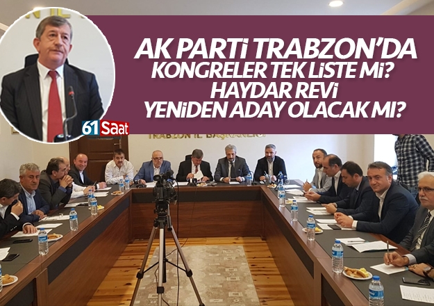 AK Parti Trabzon'da tek listeyle mi seçime gidecek?