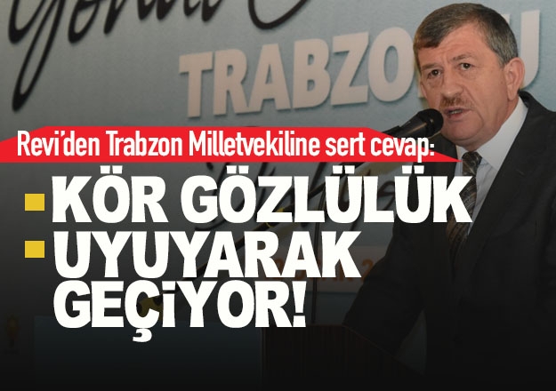 Revi'den, CHP Trabzon Milletvekili Kaya'ya cevap